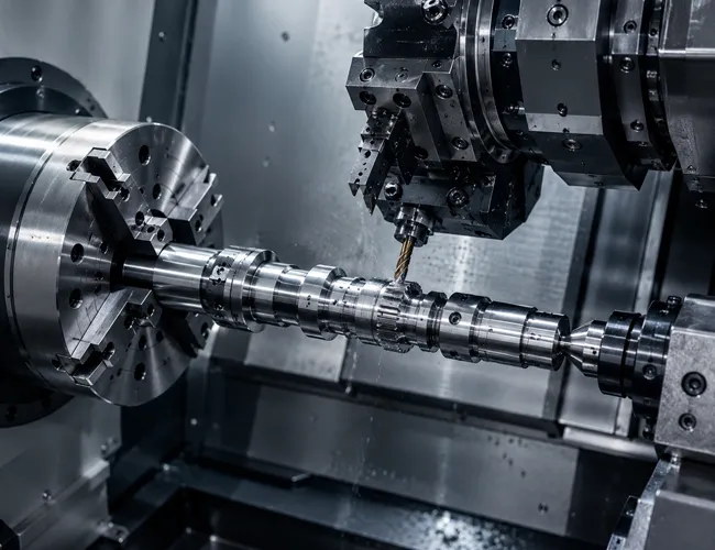 CNC Mill-Turn Machining