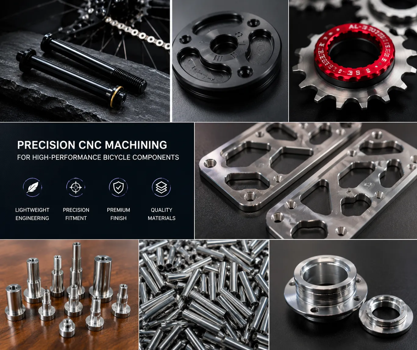 cnc bike components